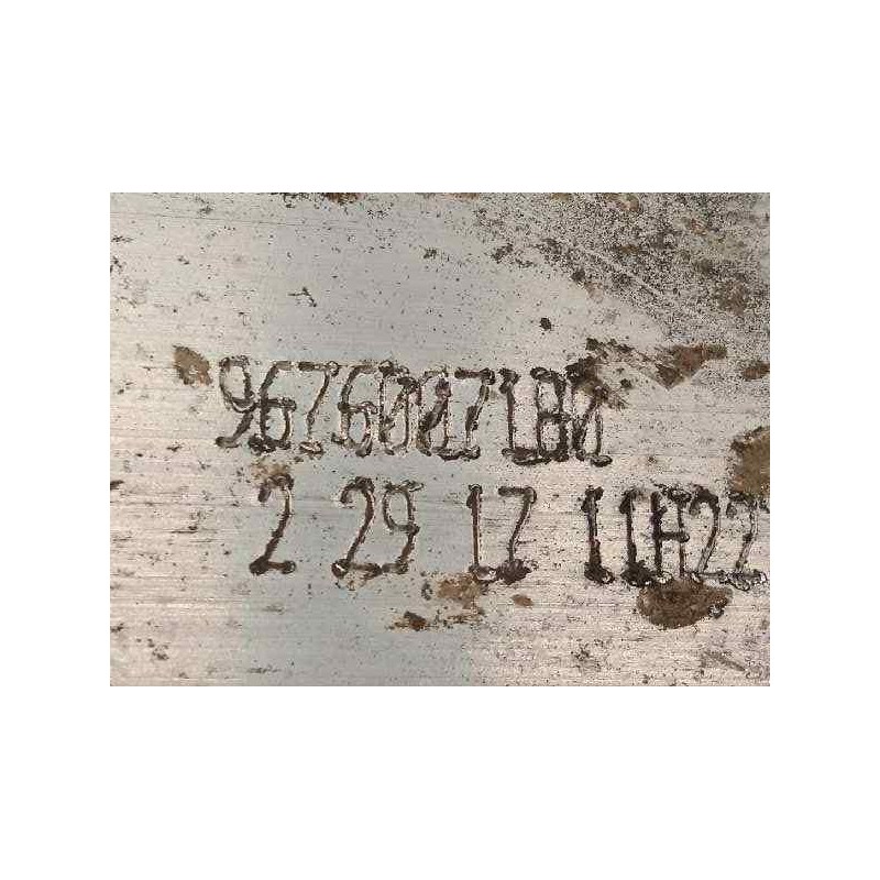 Recambio de refuerzo paragolpes trasero para citroën c4 picasso feel referencia OEM IAM 9676007180  