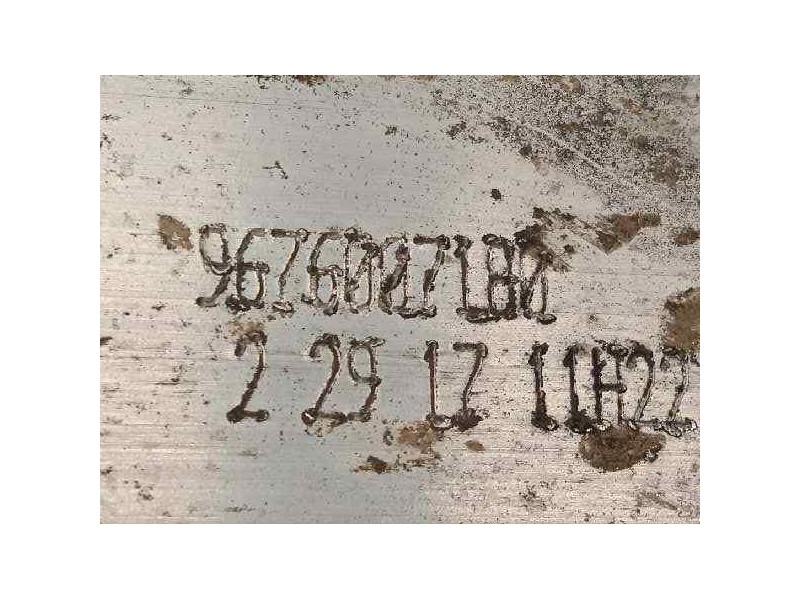 Recambio de refuerzo paragolpes trasero para citroën c4 picasso feel referencia OEM IAM 9676007180  