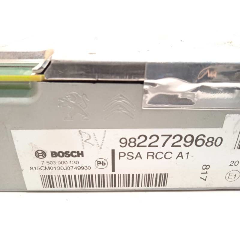 Recambio de sistema audio / radio cd para citroën c4 picasso feel referencia OEM IAM 9822729680 7503900130 1623788880