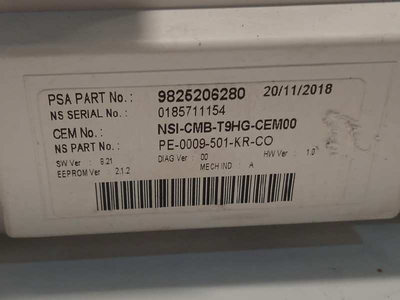 Recambio de cuadro instrumentos para peugeot 308 sw style referencia OEM IAM 9825206280  