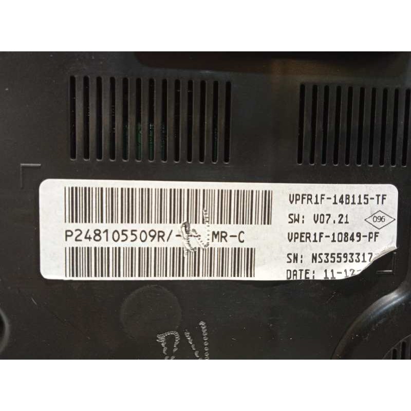 Recambio de cuadro instrumentos para renault megane iv berlina 5p 1.2 tce energy referencia OEM IAM 248105509R  