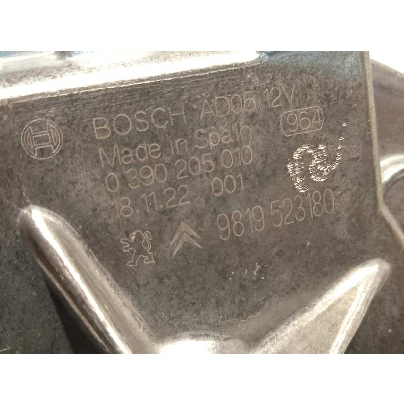 Recambio de motor limpia trasero para peugeot 308 sw style referencia OEM IAM 9819523180  0390205010