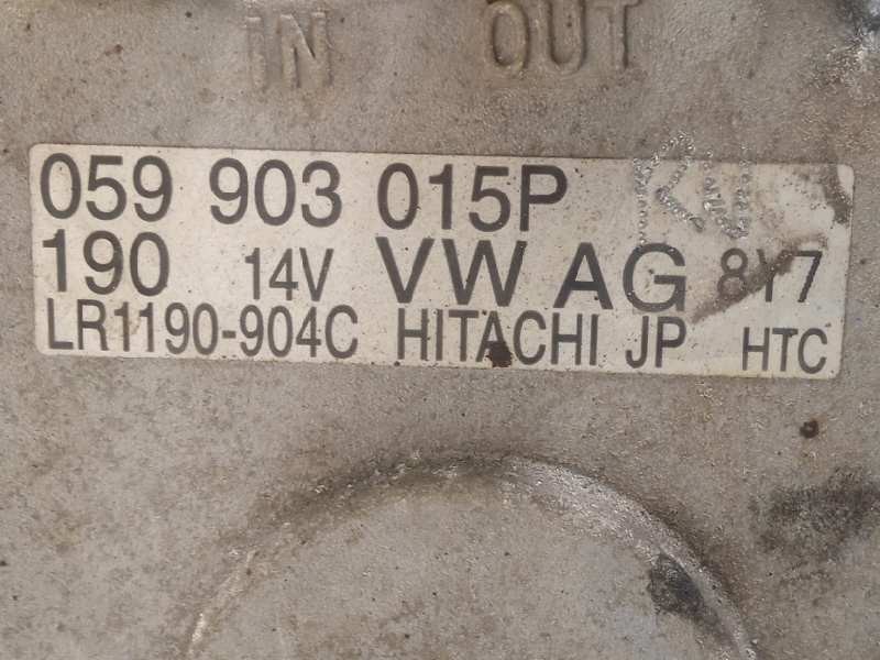 Recambio de alternador para porsche cayenne (typ 9pa1) diesel referencia OEM IAM 059903015P  