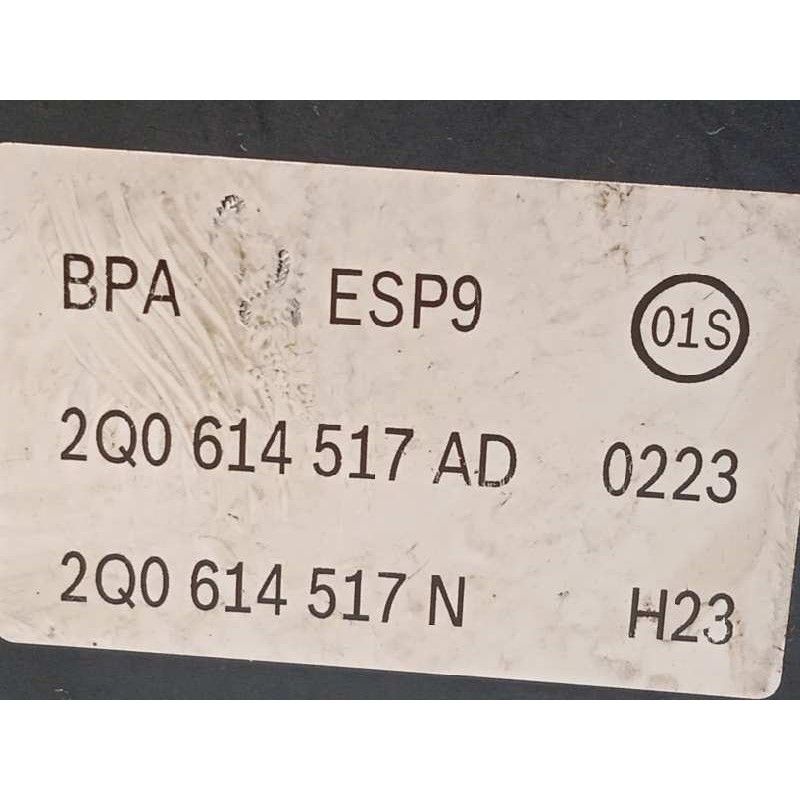 Recambio de abs para volkswagen polo 1.0 tsi referencia OEM IAM 2Q0614517AD 2265106584 269902