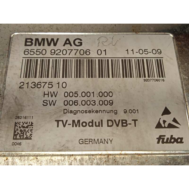 Recambio de modulo electronico para bmw serie 7 (f01/f02) 730ld referencia OEM IAM 65509207706  