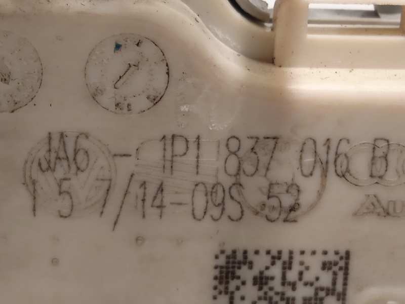 Recambio de cerradura puerta delantera derecha para seat altea xl (5p5) stylance / style referencia OEM IAM 1P1837016B  