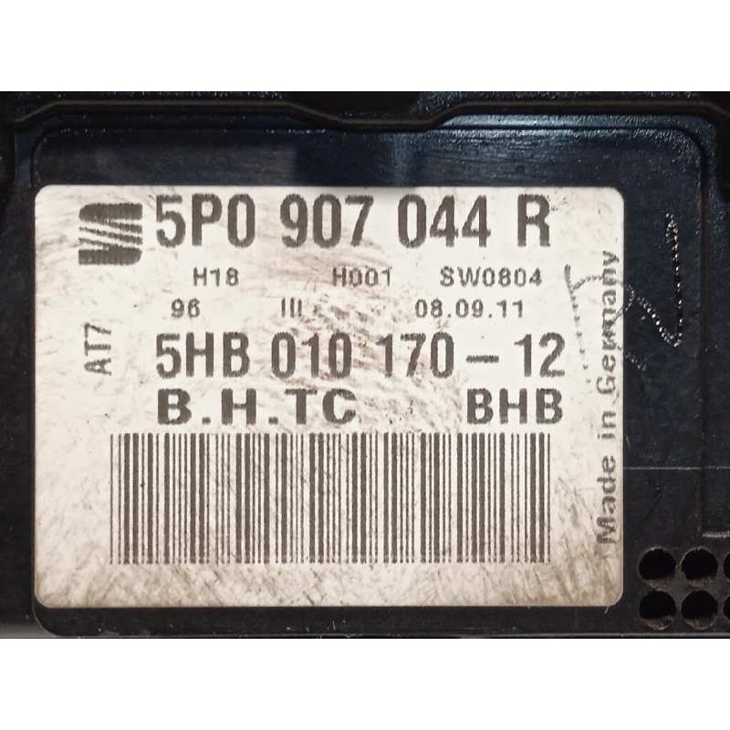 Recambio de mando climatizador para seat altea xl (5p5) stylance / style referencia OEM IAM 5P0907044R 5P0907044ABAT7 5HB0101701
