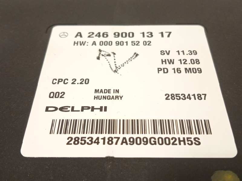 Recambio de modulo electronico para mercedes-benz clase cla (w117) 1.5 cdi cat referencia OEM IAM A2469001317  2469001317