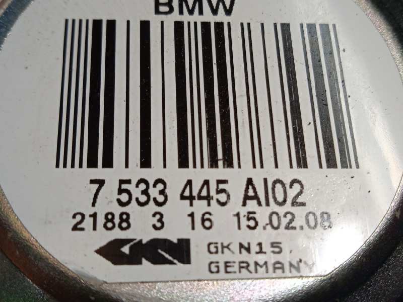 Recambio de transmision trasera izquierda para bmw serie 3 berlina (e90) 318d referencia OEM IAM 7533445  33217547075