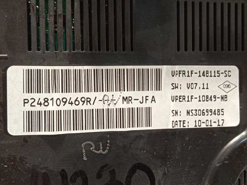 Recambio de cuadro instrumentos para renault scenic iv zen referencia OEM IAM 248109469R  
