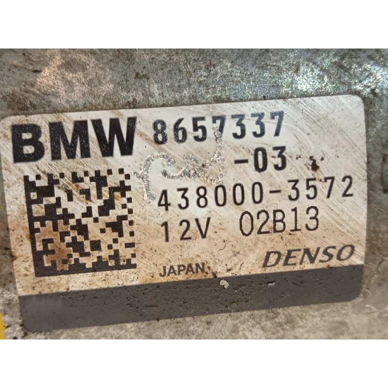 Recambio de motor arranque para bmw serie 8 coupe (g15) m850i xdrive referencia OEM IAM 8657337  12418657337