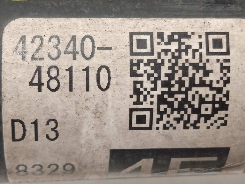 Recambio de transmision trasera izquierda para lexus nx 300h 4wd referencia OEM IAM 4234048110  