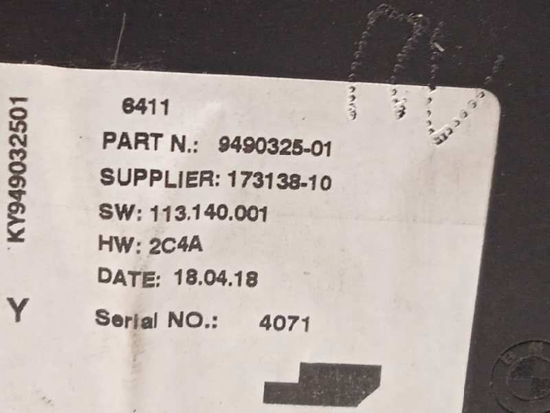 Recambio de modulo electronico para mini mini (f56) one referencia OEM IAM 9490325  64119490325