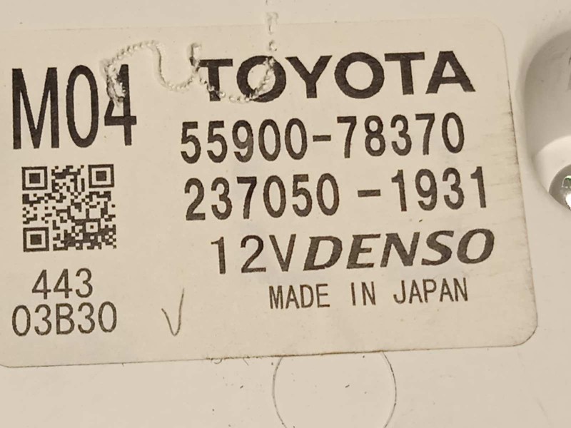 Recambio de mando climatizador para lexus nx 300h 4wd referencia OEM IAM 5590078370  2370501931