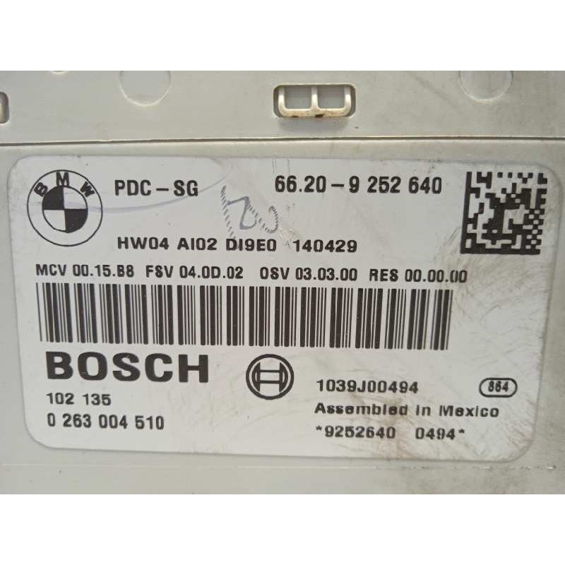 Recambio de modulo electronico para bmw mini countryman (r60) one d referencia OEM IAM 66209252640  0263004510