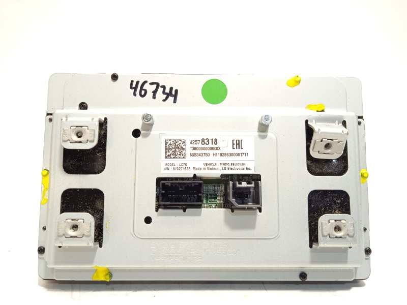 Recambio de pantalla multifuncion para opel astra k sports tourer selective referencia OEM IAM 42578318  