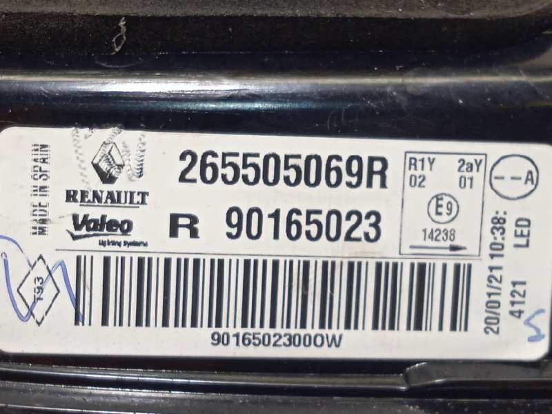 Recambio de piloto trasero derecho interior para renault kadjar 1.3 tce referencia OEM IAM 265505069R  90165023