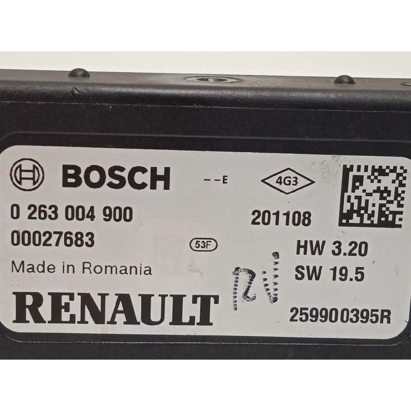 Recambio de modulo electronico para renault kadjar 1.3 tce referencia OEM IAM 259900395R  0263004900