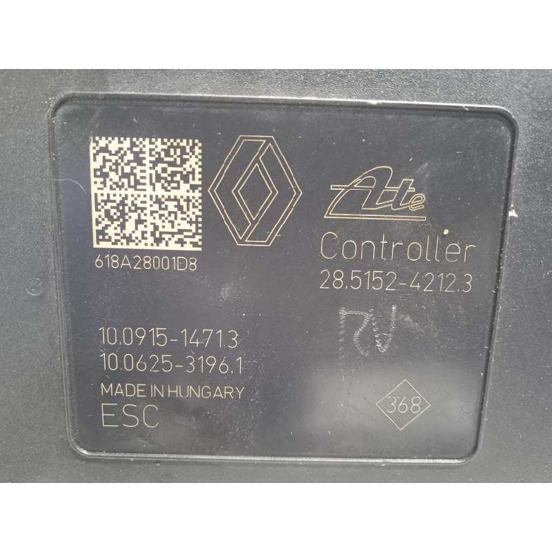 Recambio de abs para dacia dokker stepway referencia OEM IAM 476600078R 28515242123 10022006554