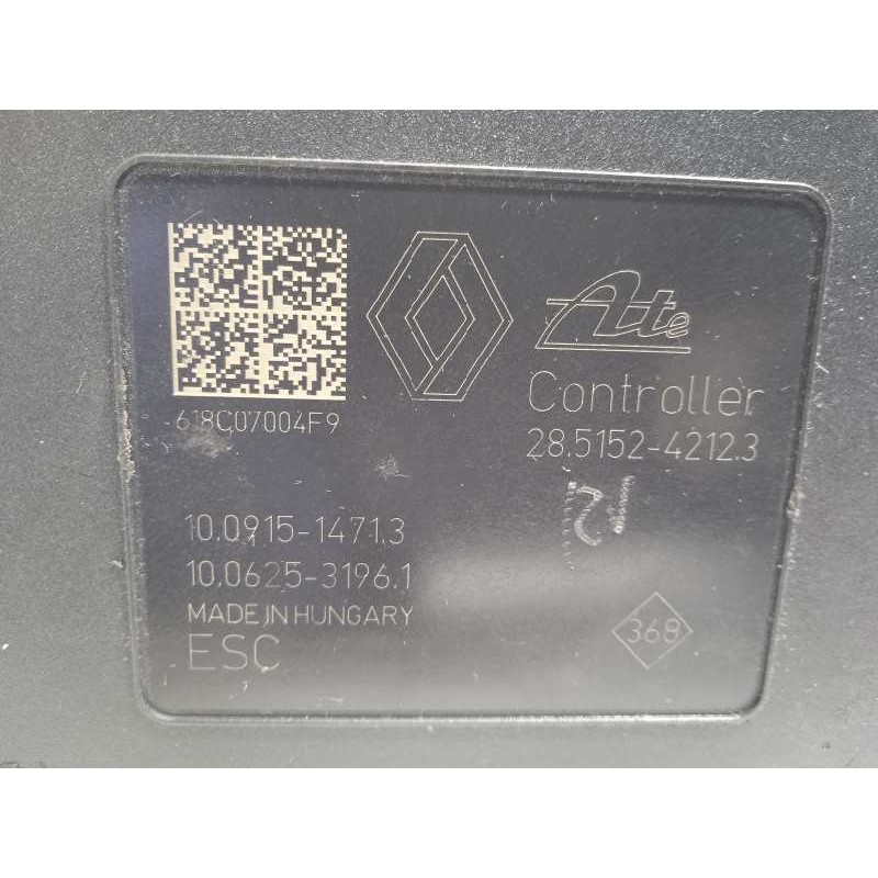 Recambio de abs para dacia dokker stepway referencia OEM IAM 476600078R 28515242123 10022006554