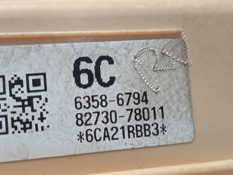 Recambio de caja reles / fusibles para lexus nx 300h 4wd referencia OEM IAM 8273078011  