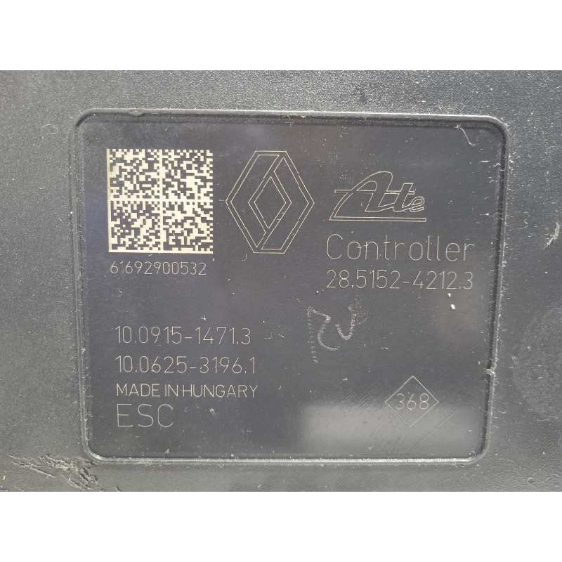 Recambio de abs para dacia dokker stepway referencia OEM IAM 476600078R 28515242123 10022006554