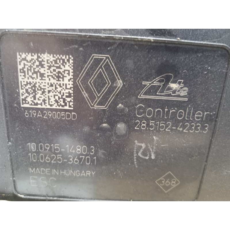 Recambio de abs para renault megane iv berlina 5p limited referencia OEM IAM 476607355R 28515242333 10022010264