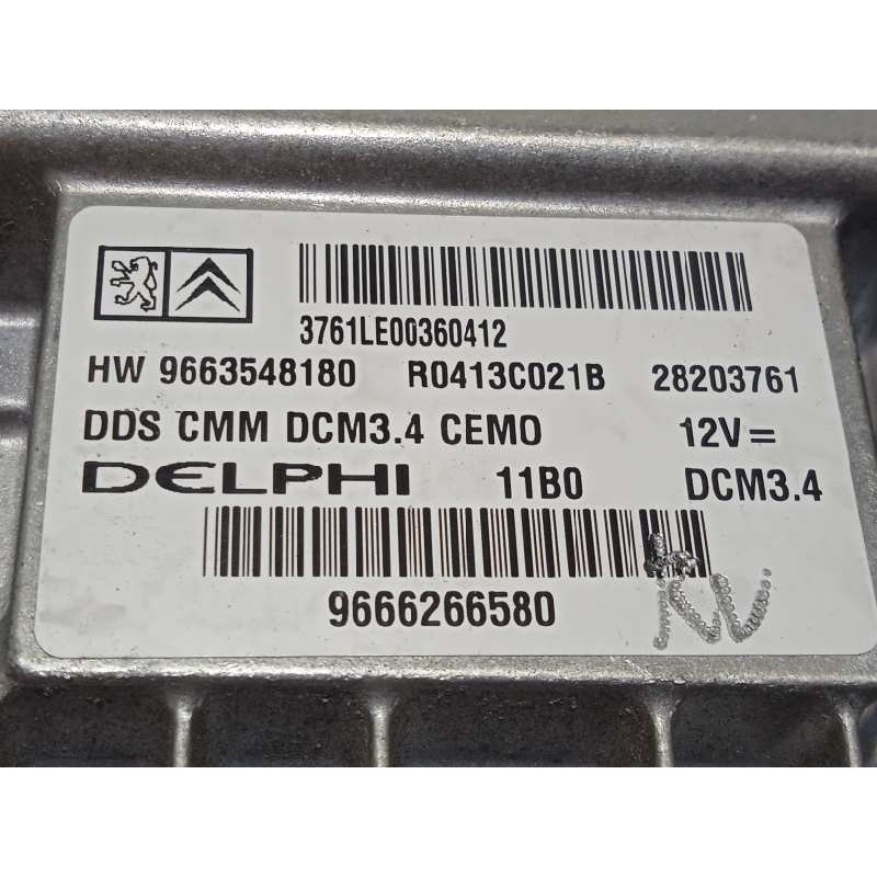 Recambio de centralita motor uce para citroën c5 station wagon millenium referencia OEM IAM 9666266580  9663548180