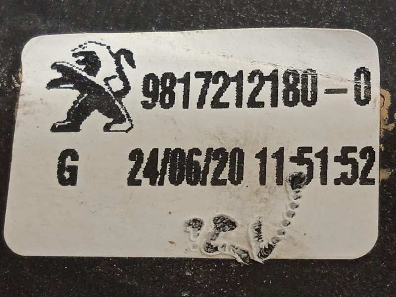 Recambio de elevalunas delantero izquierdo para peugeot rifter 1.5 blue-hdi fap referencia OEM IAM 9817212180  