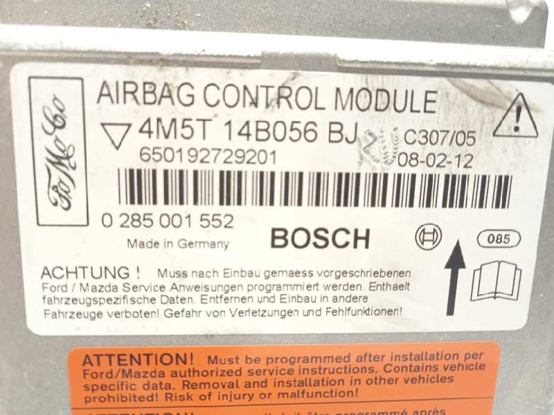 Recambio de centralita airbag para ford focus lim. (cb4) trend referencia OEM IAM 4M5T14B056BJ  0285001552
