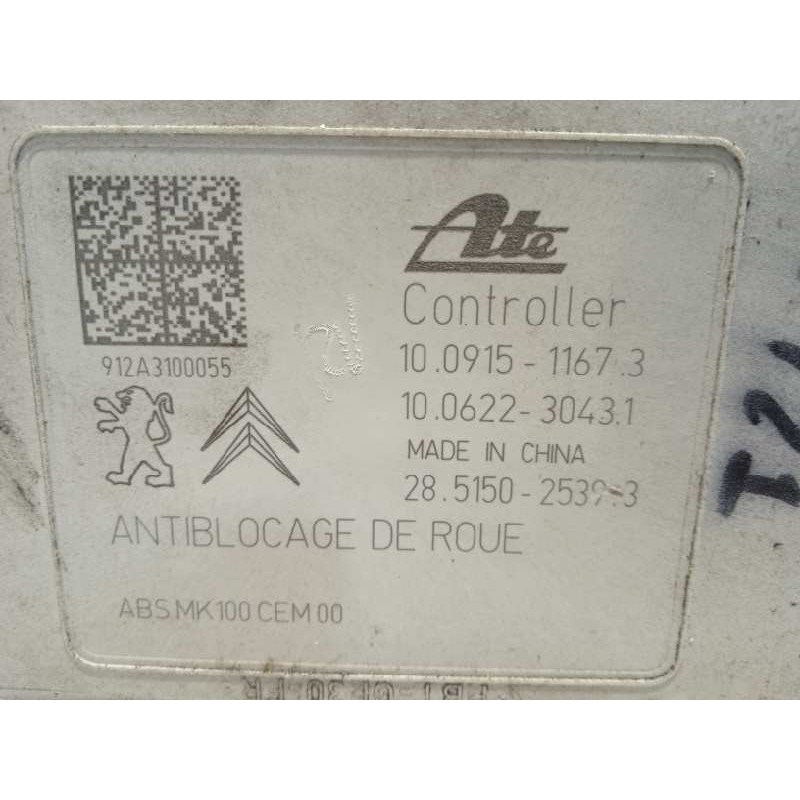 Recambio de abs para citroën c3 tonic referencia OEM IAM 9802460680 10091511673 10022001214