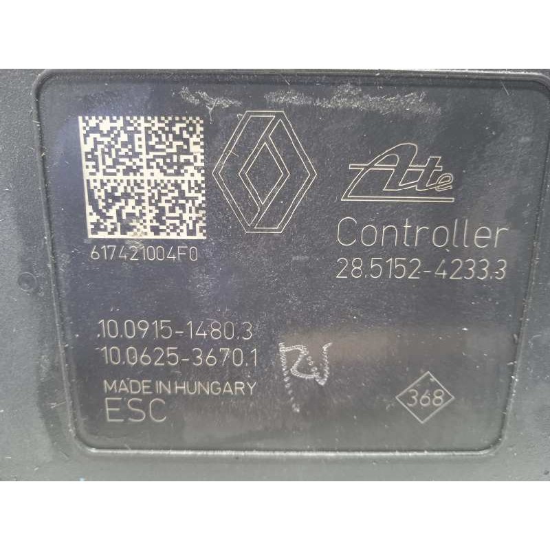 Recambio de abs para renault megane iv berlina 5p intens referencia OEM IAM 476607355R 28515242333 10022010264