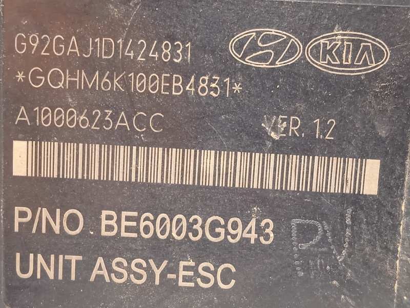 Recambio de abs para kia rio tech referencia OEM IAM 589201W570 BE6003G943 MGH60BH6013G943