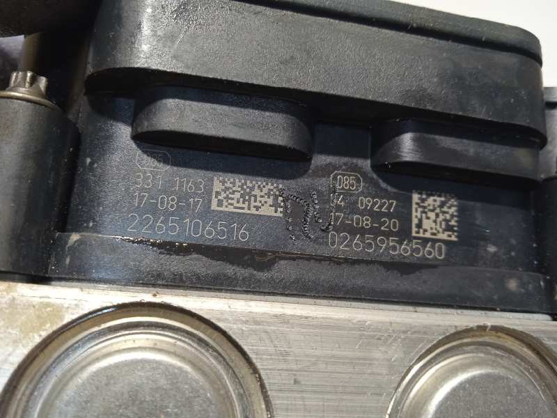 Recambio de abs para dacia sandero stepway referencia OEM IAM 476603249R 0265956560 269707