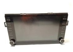 Recambio de pantalla multifuncion para toyota yaris (ksp211 1.5 referencia OEM IAM 861400D600   2