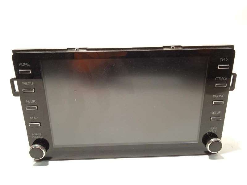 Recambio de pantalla multifuncion para toyota yaris (ksp211 1.5 referencia OEM IAM 861400D600  