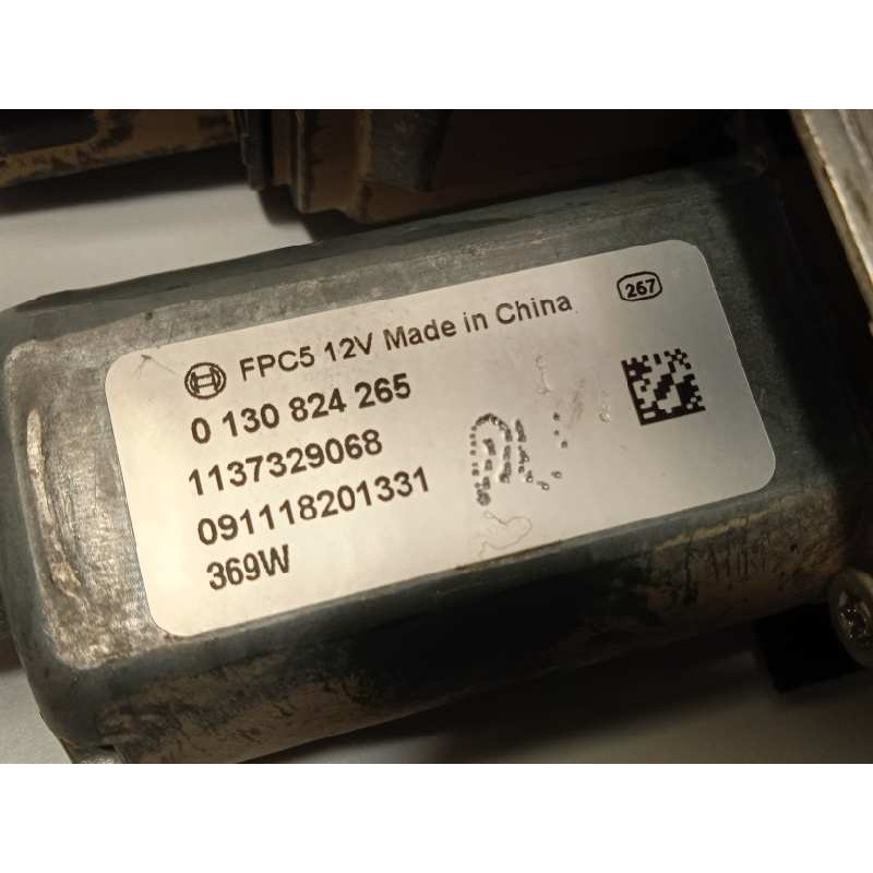 Recambio de elevalunas trasero izquierdo para citroën c3 origins referencia OEM IAM 9830478480 0130824265 9829512080