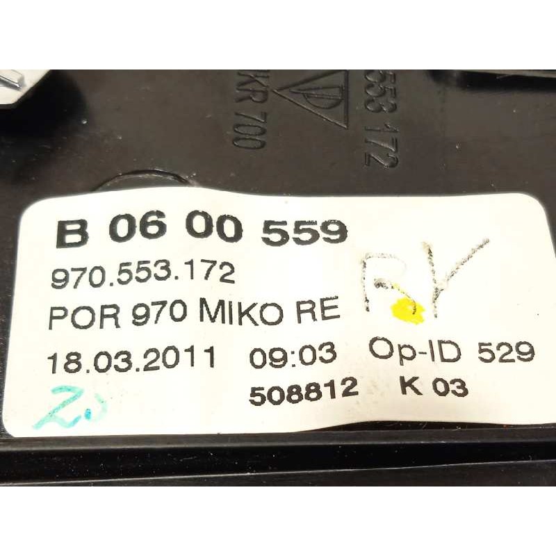 Recambio de aireador para porsche panamera 4 referencia OEM IAM 970553172  