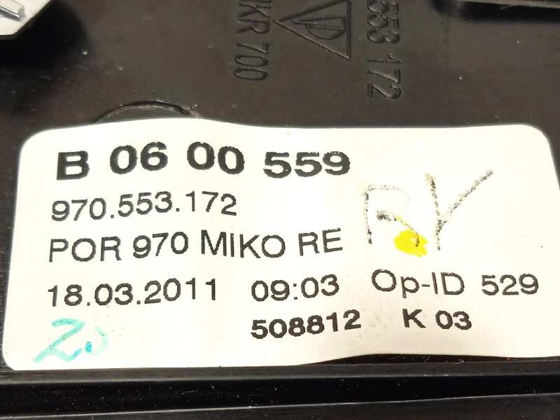 Recambio de aireador para porsche panamera 4 referencia OEM IAM 970553172  