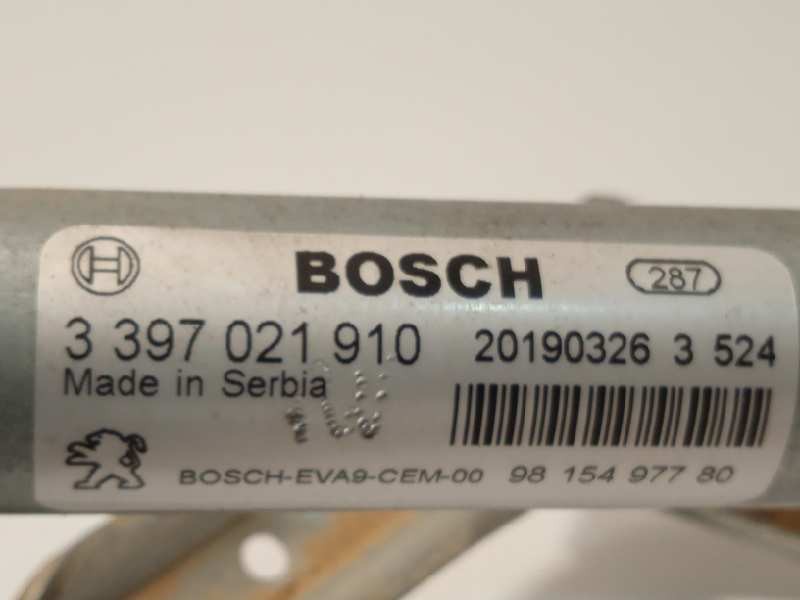 Recambio de motor limpia delantero para citroën c3 origins referencia OEM IAM 9815497780  0390241589