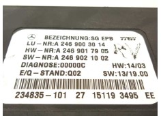 Recambio de modulo electronico para mercedes-benz clase cla (w117) shooting brake cla 220 d (117.903) referencia OEM IAM A246900 2