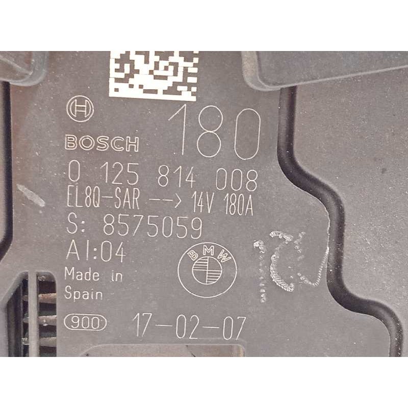 Recambio de alternador para bmw serie 5 berlina (g30) 520d referencia OEM IAM 8575059 12318575059 0125814008