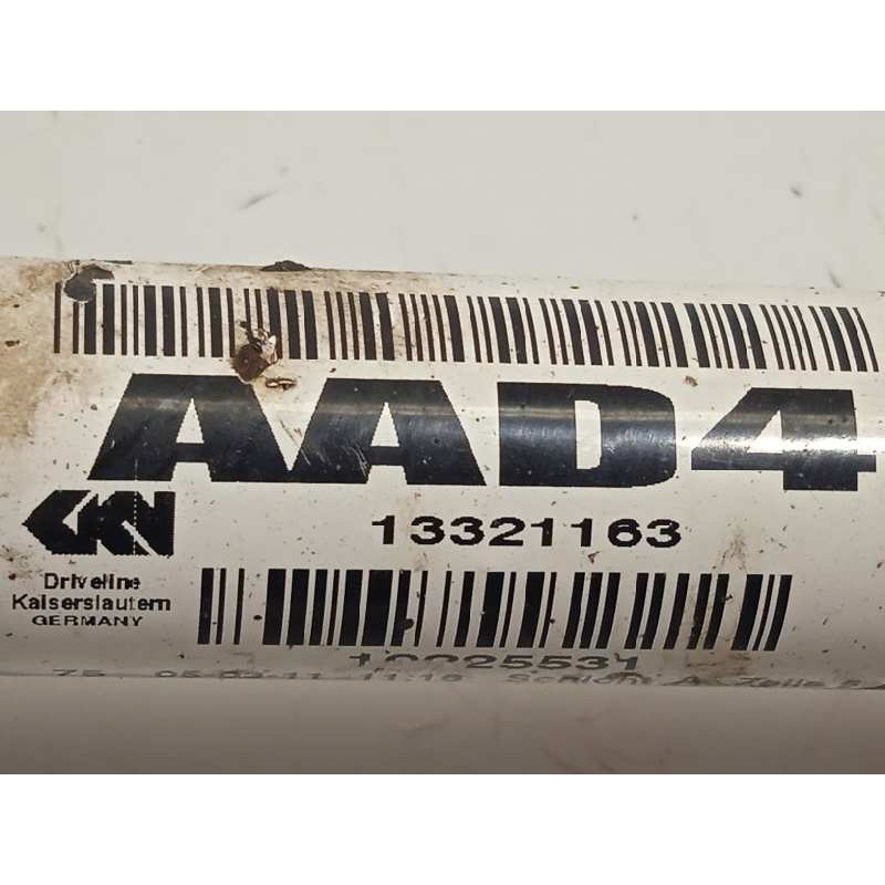 Recambio de transmision delantera izquierda para opel astra j lim. 1.3 16v cdti referencia OEM IAM 13321163  