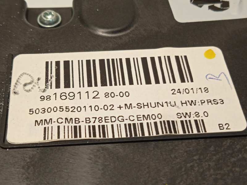 Recambio de cuadro instrumentos para citroën c4 picasso feel referencia OEM IAM 9816911280  