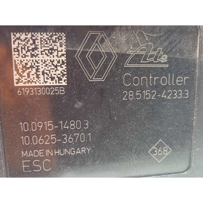 Recambio de abs para renault megane iv berlina 5p zen referencia OEM IAM 476607355R 28515242333 10022010264