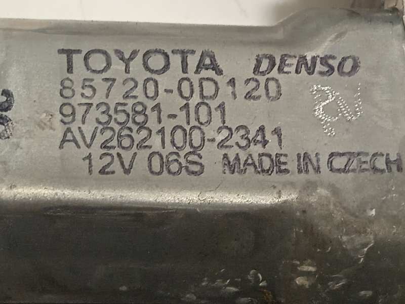 Recambio de elevalunas trasero derecho para toyota yaris 1.3 16v cat referencia OEM IAM 857200D120  