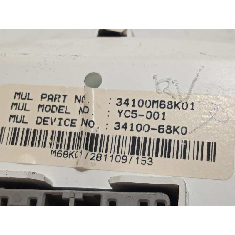 Recambio de cuadro instrumentos para nissan pixo (uao) 1.0 referencia OEM IAM 34100M68K01  3410068K0