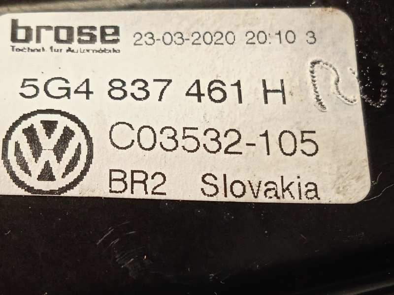 Recambio de elevalunas delantero izquierdo para volkswagen golf vii variant (bv5) advance bmt referencia OEM IAM 5G4837461H  5Q4