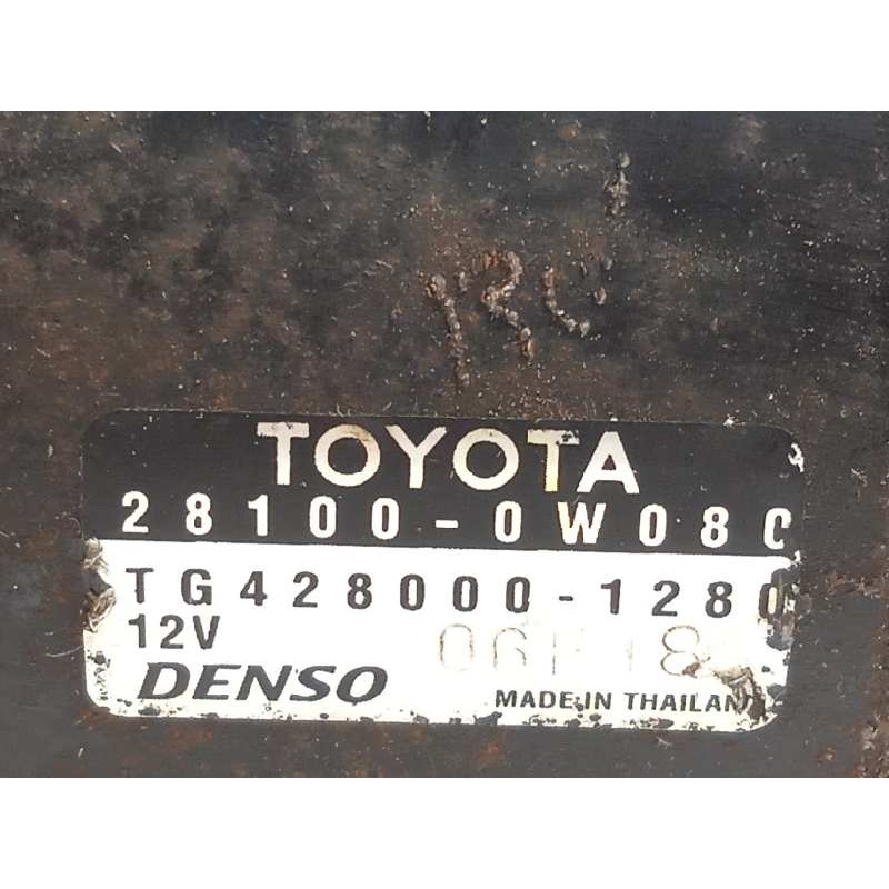 Recambio de motor arranque para bmw mini (r50,r53) one d referencia OEM IAM 281000W080 12417791335 TG4280001280