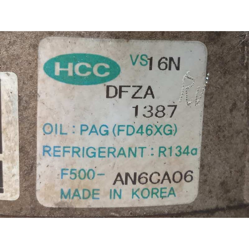 Recambio de compresor aire acondicionado para hyundai i30cw classic referencia OEM IAM 977012H202  
